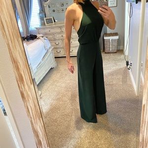 Lulus Halter Jumpsuit Sz M